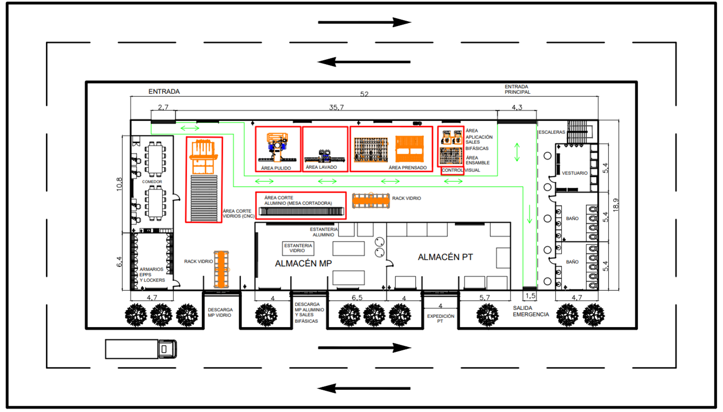 Plano de planta