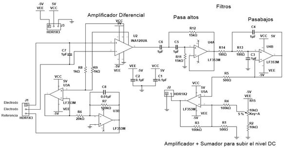 Planos circuito amplificador de señal