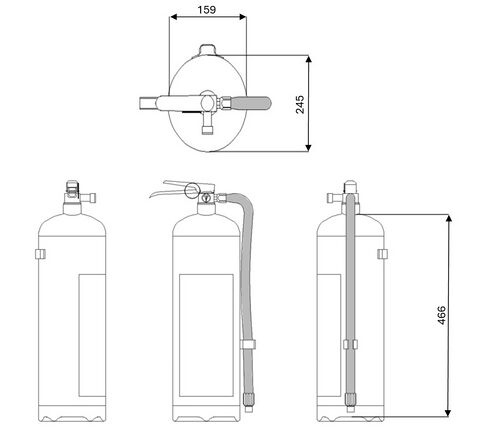 Plano Extintor 5kg